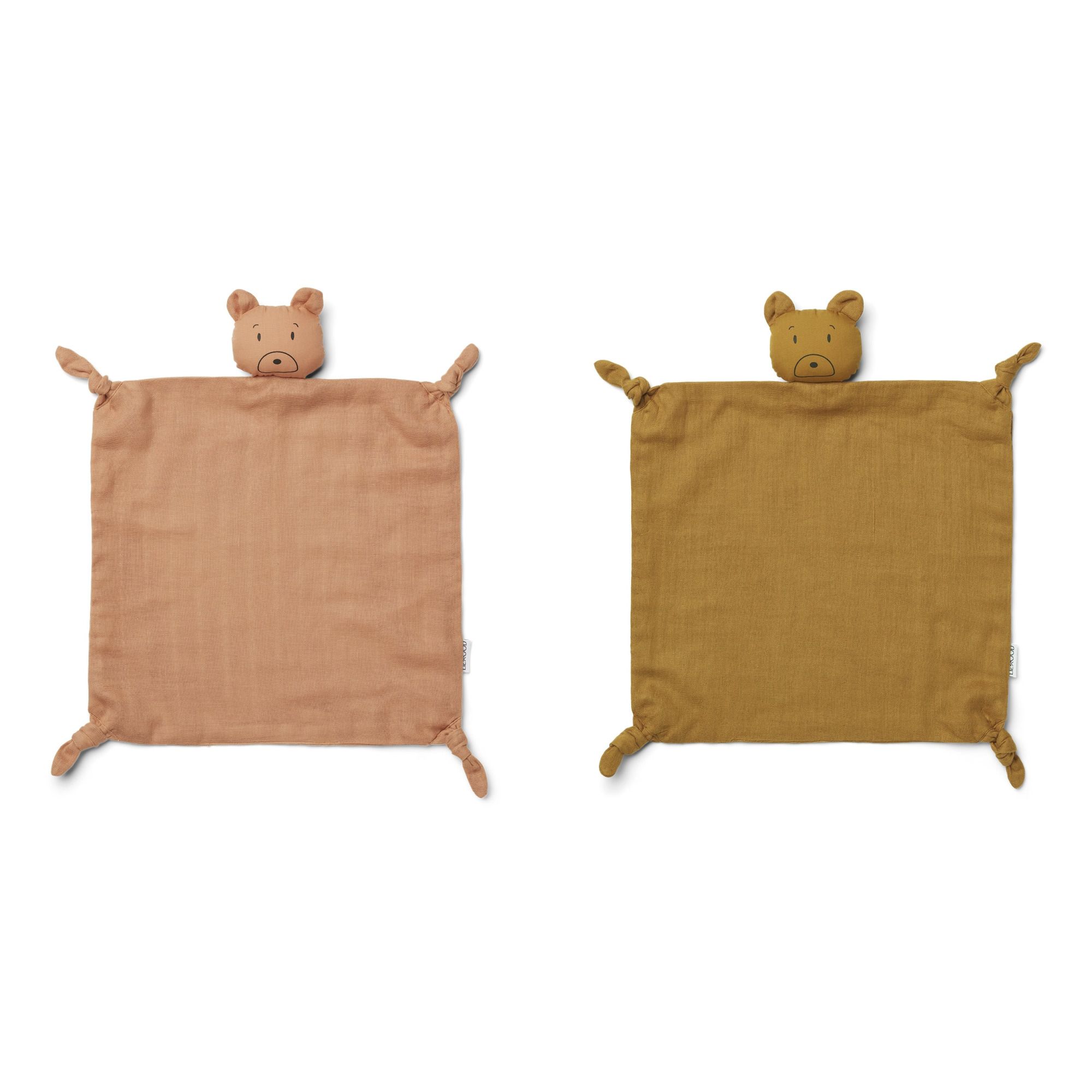 Liewood - Doudou Agnete en coton bio - Set de 2 - Multicolore