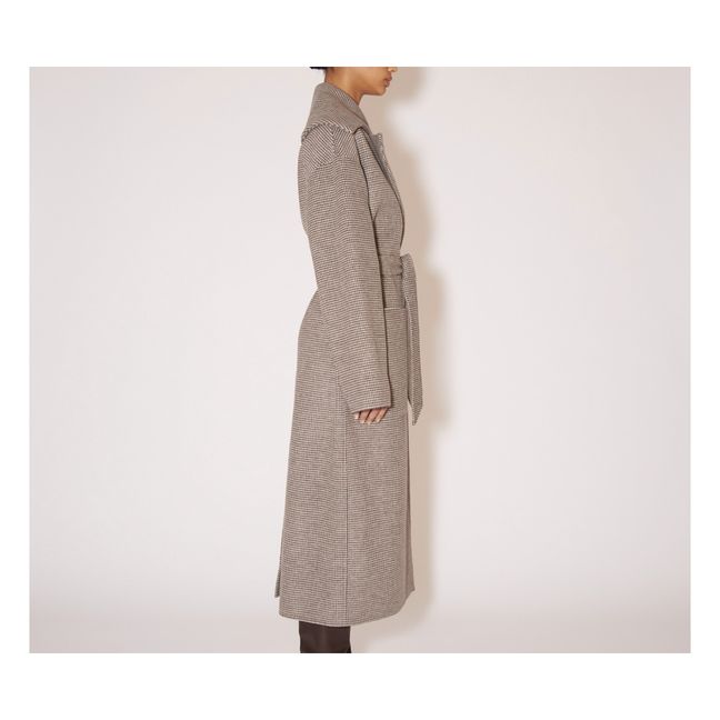 Soa Wool and Silk Coat Grey