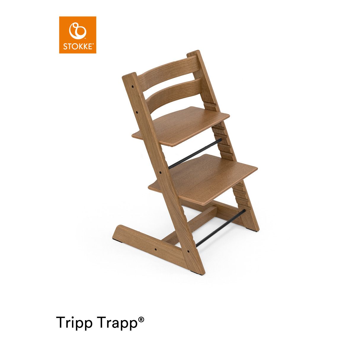 Chaise haute en chêne Tripp Trapp® (Stokke®) - Image 1