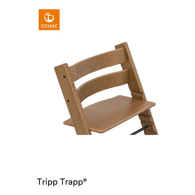 Chaise haute en chêne Tripp Trapp® | Marron