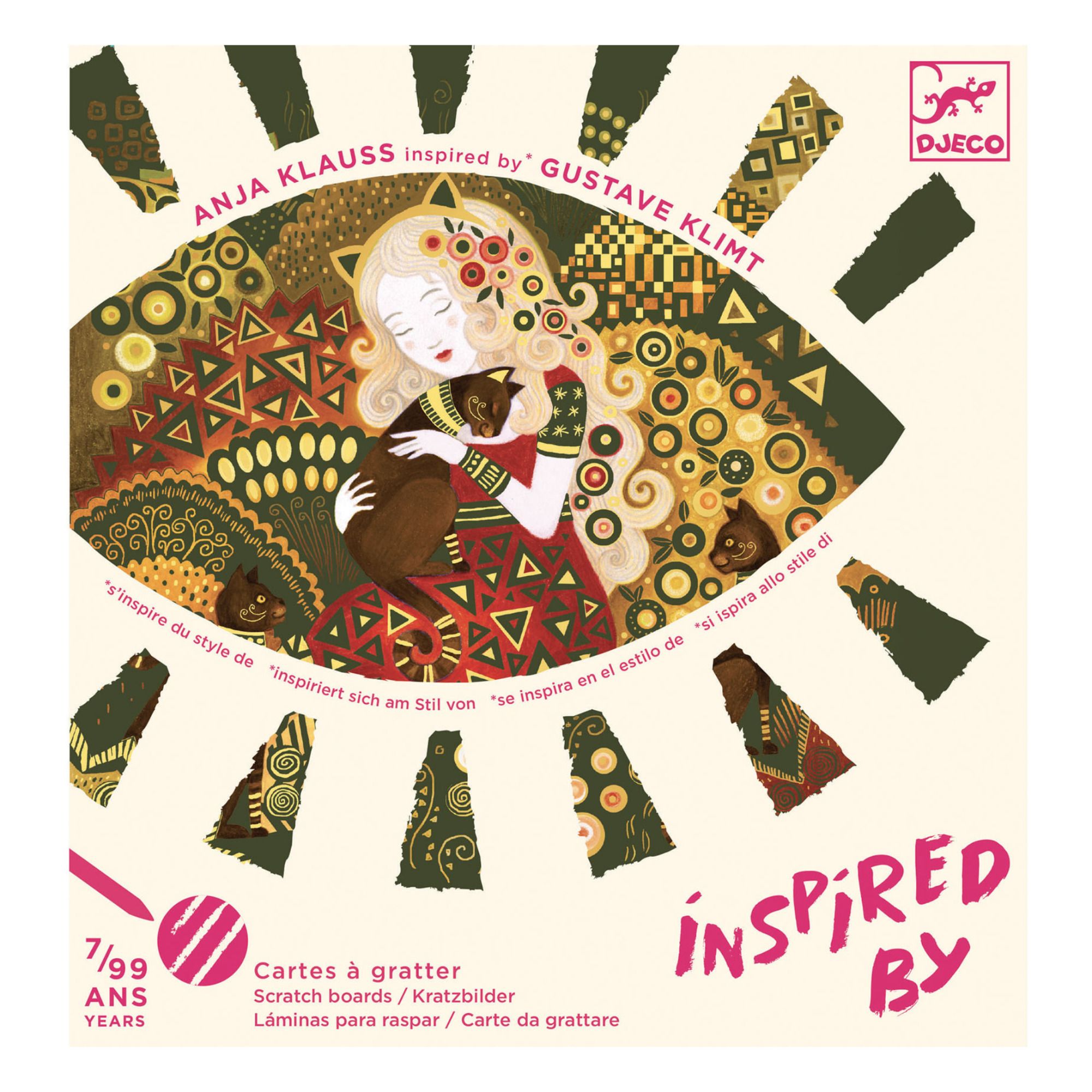 Djeco - Inspired By Golden muses - Multicolore