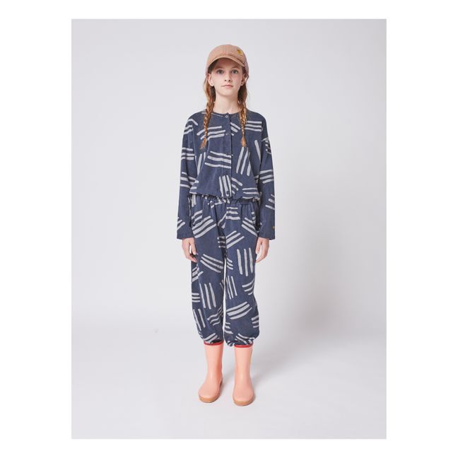 Overall Bio-Fleece | Nachtblau