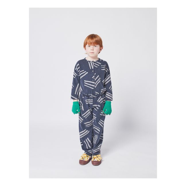 Overall Bio-Fleece | Nachtblau