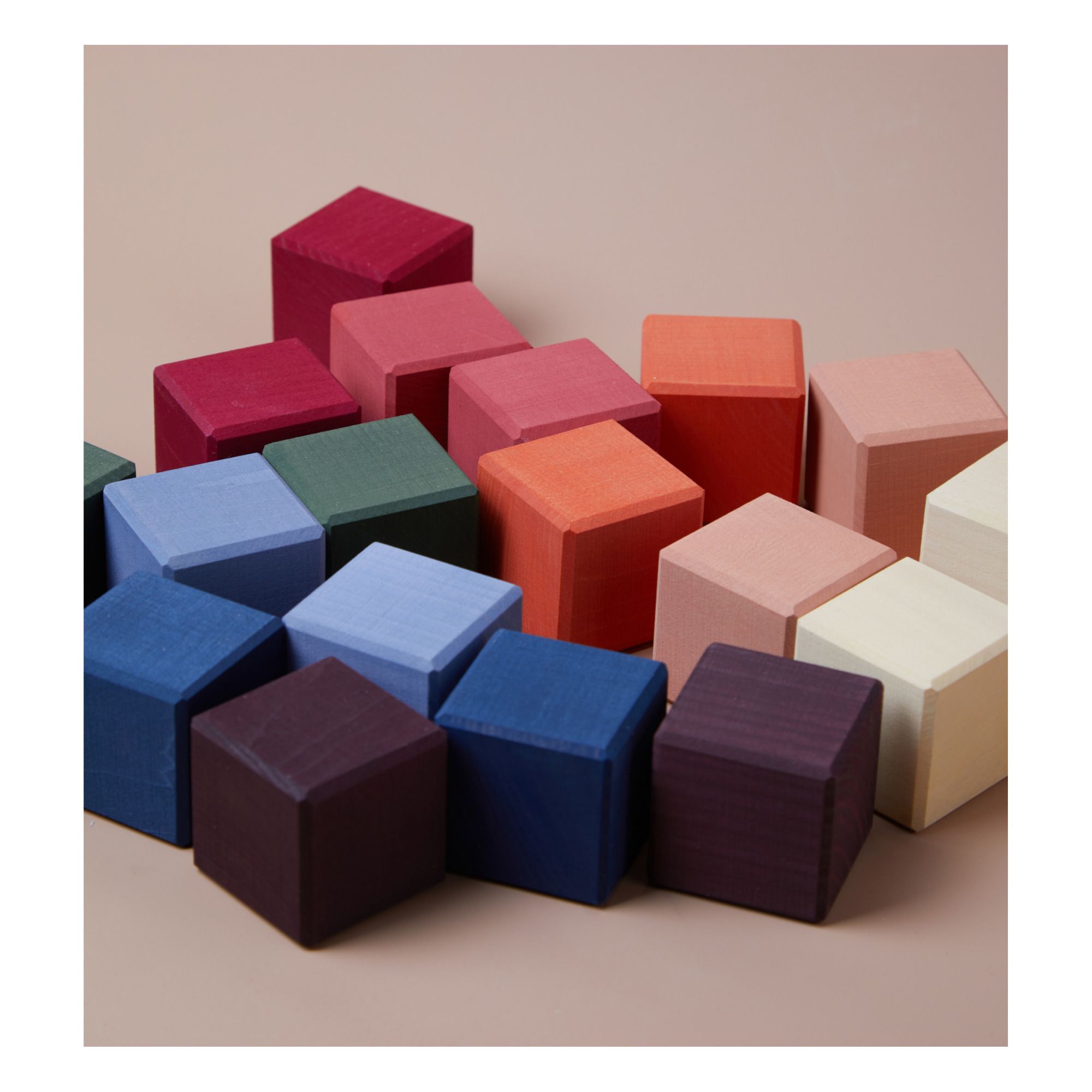 Cubes en bois Earth - 20 pièces- Image produit n°5