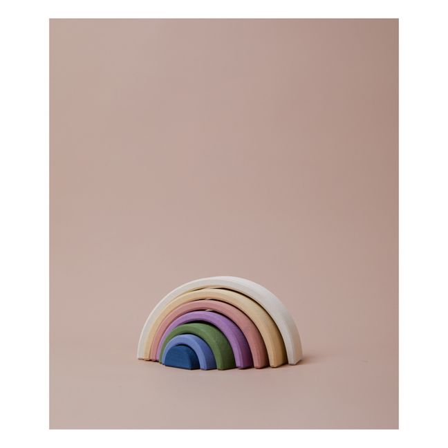 Holz-Regenbogen Pastell