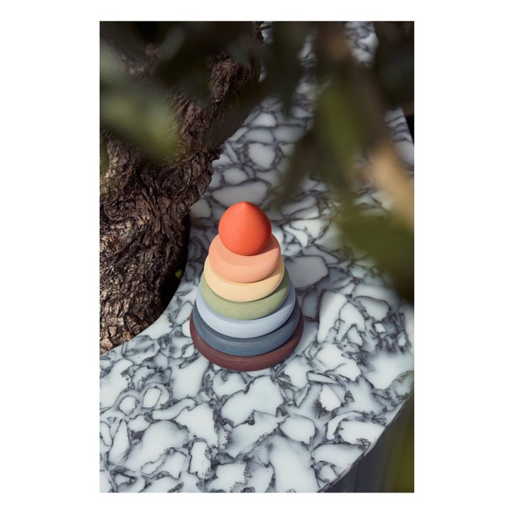 Torre apilable de madera Fantasía Rainbow- Imagen del producto n°4