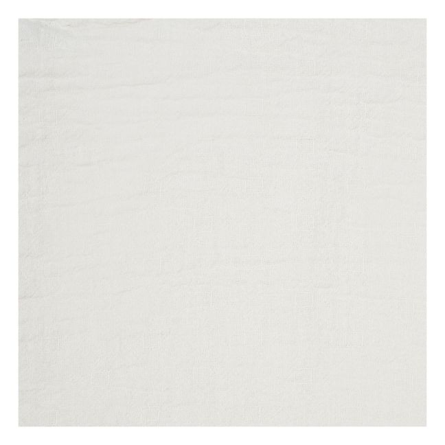 Handtuchset Punto aus Bio-Baumwolljacquard - 2er-Set  Milchfarbe