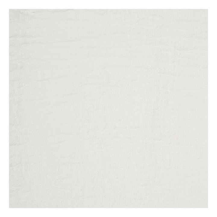 Handtuchset Punto aus Bio-Baumwolljacquard - 2er-Set  | Milchfarbe- Produktbild Nr. 2