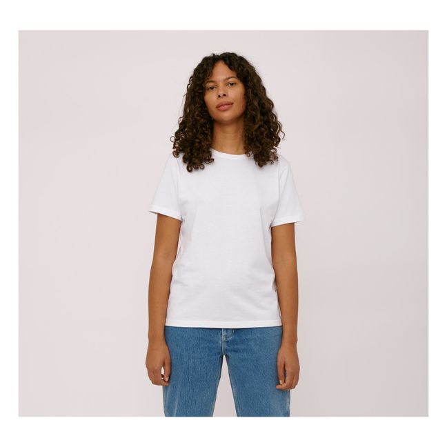 T-Shirt Coton Bio Blanc