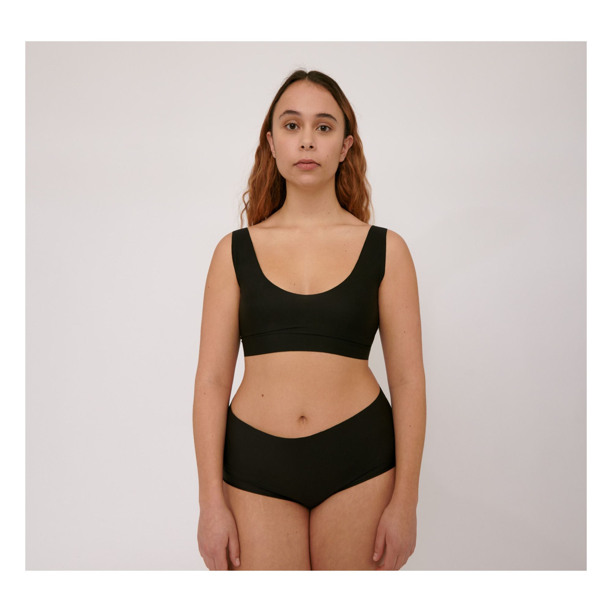 Organic Basics - Brassière Invisible - Femme - Noir