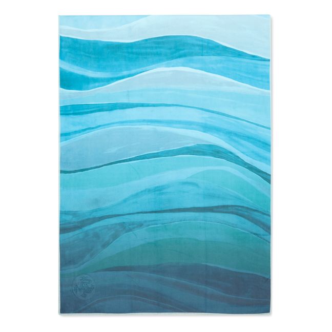 eQua® Yoga Towel Blue