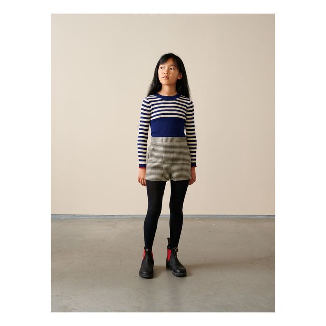 Goury Ribbed Jumper Navy blue