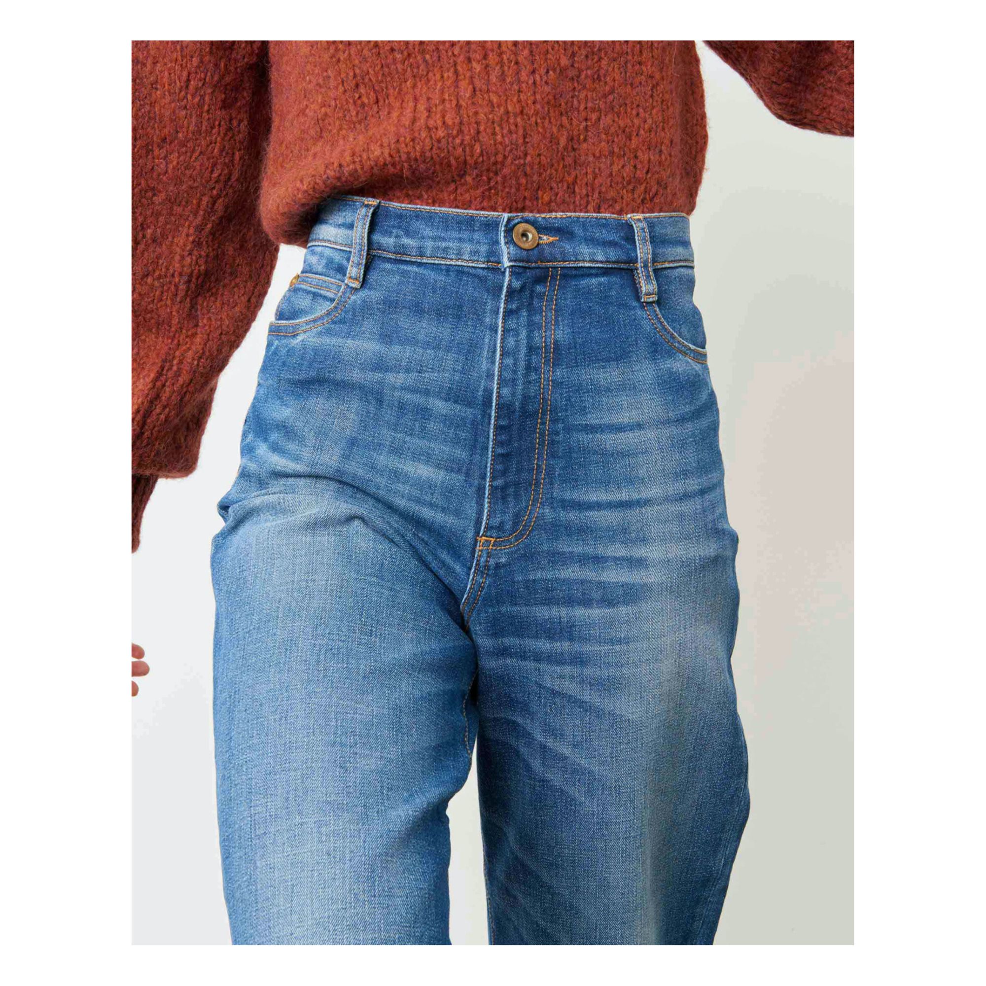 Bay Cruise Recycled Cotton Jeans Blue Sessun Fashion Adult