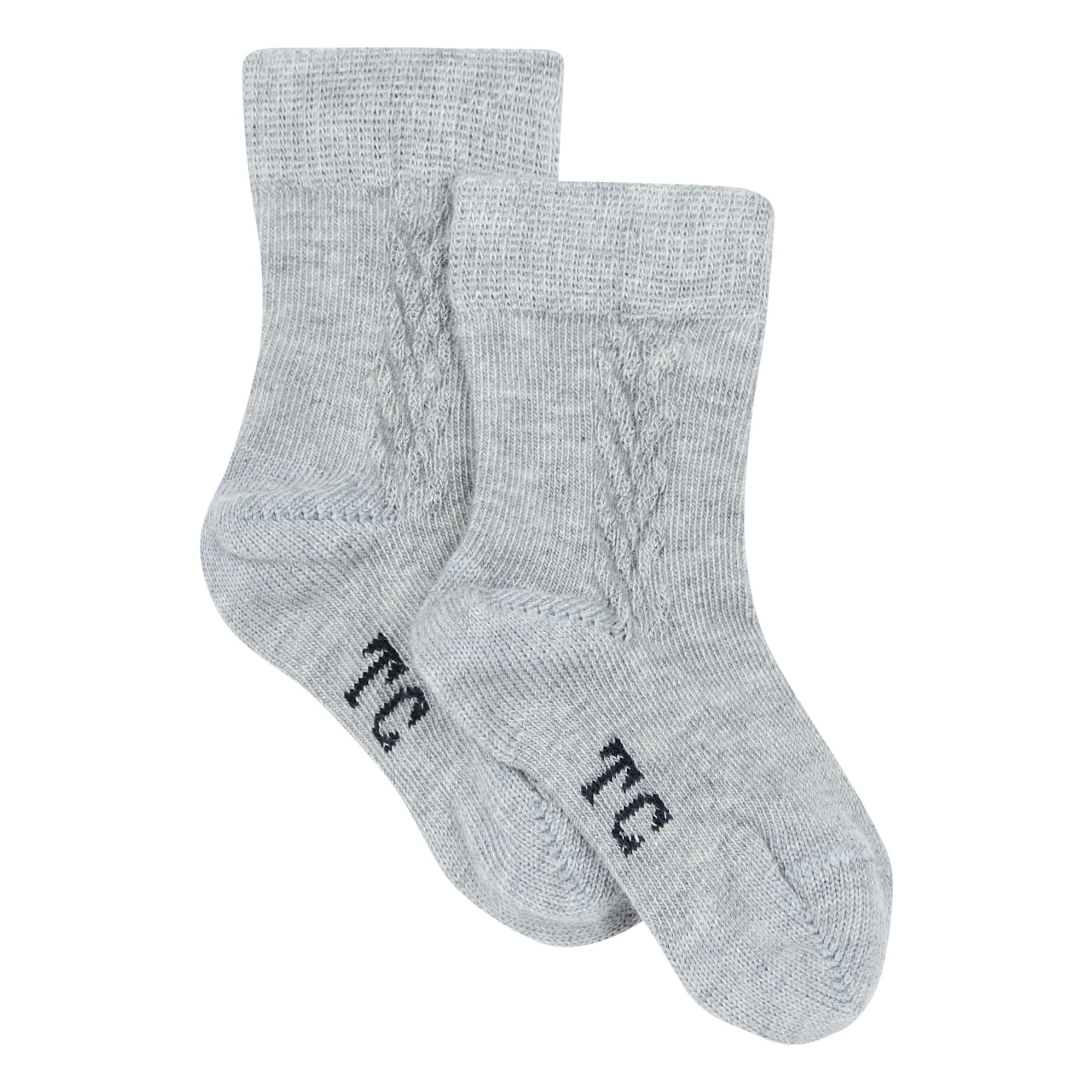Tartine et Chocolat - Chaussettes - Fille - Gris clair