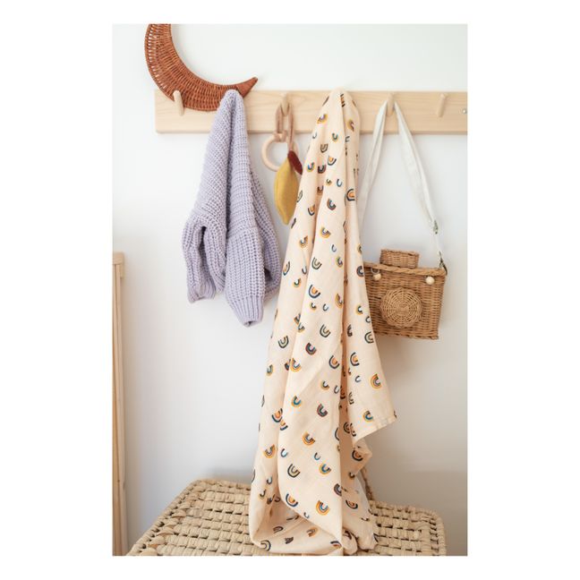 Organic Cotton Muslin Nappy