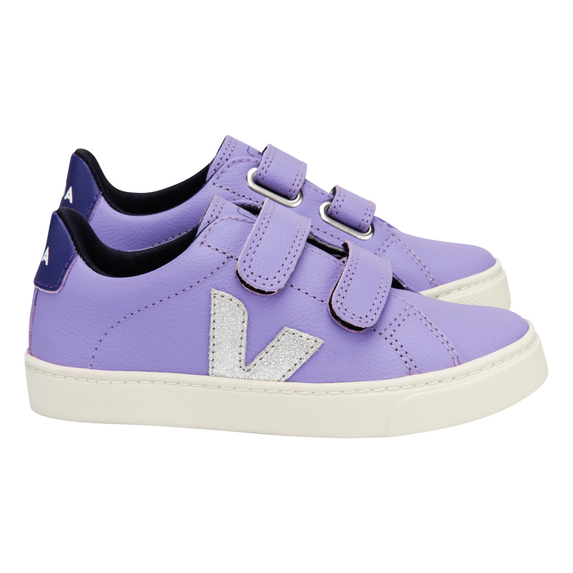 Veja - Baskets Scratchs Esplar Chrome Free - Fille - Lavande