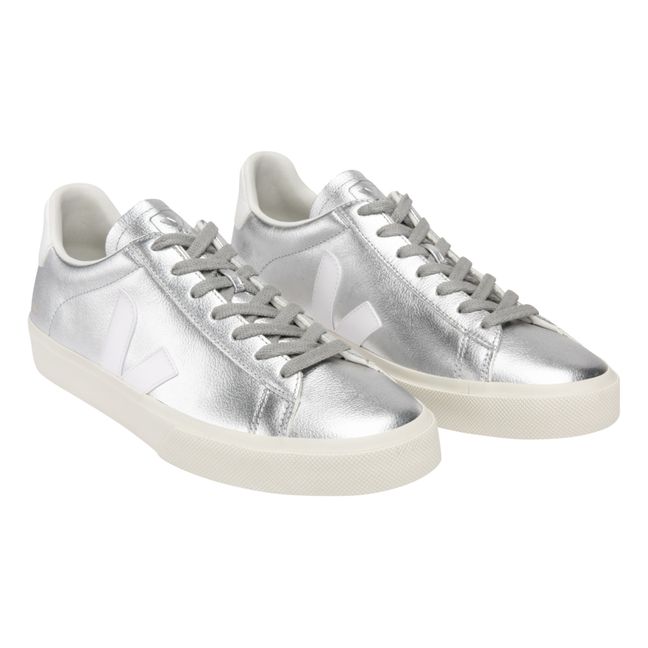 Geschnürte Sneakers Campo Chrome Free - Damenkollektion - Silber