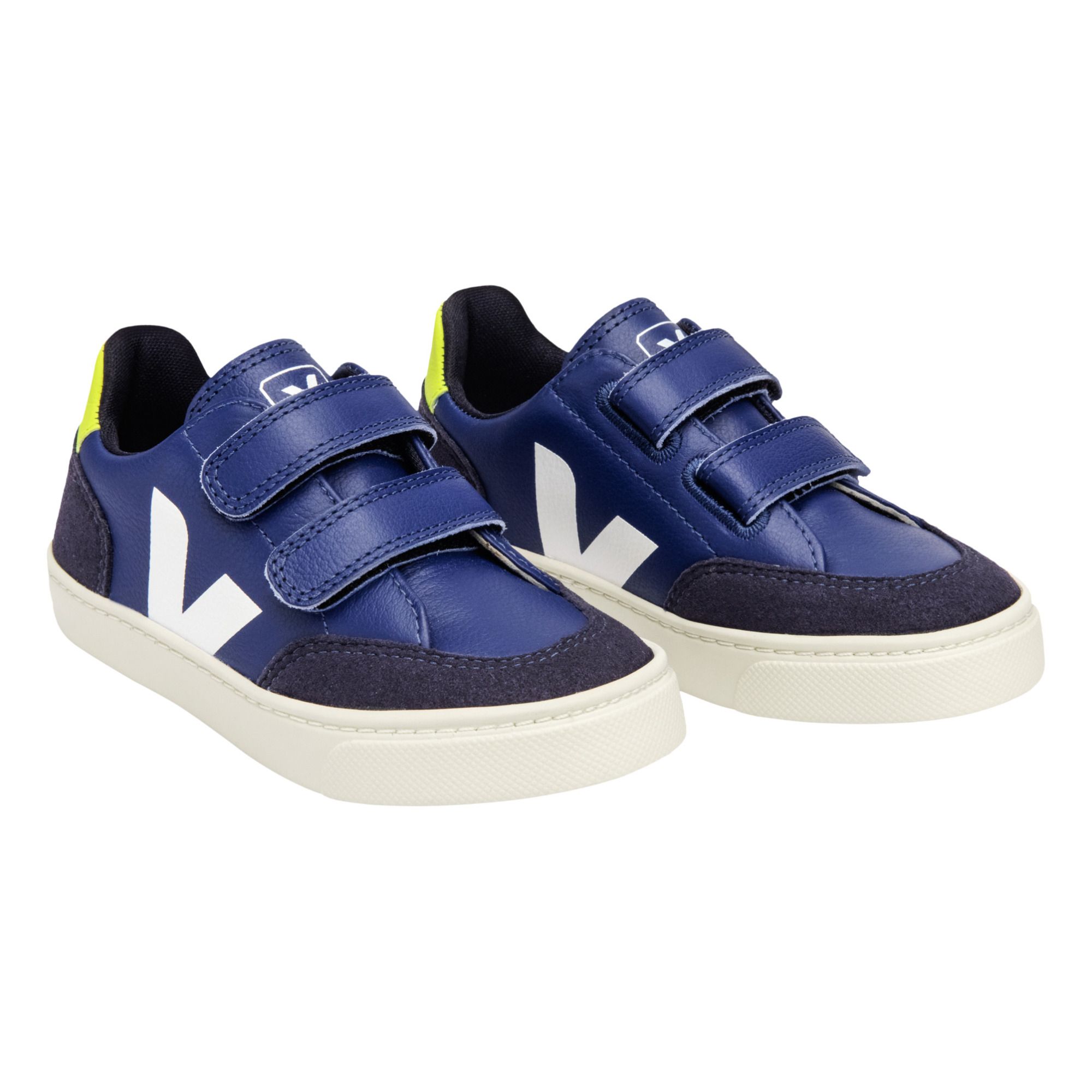 Zapatillas de velcro V-12 libre de cromo Azul- Imagen del producto n°1