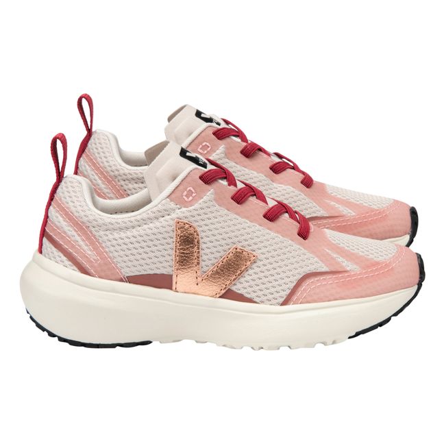 Canary Vegan Lace-Up Sneakers | Pink
