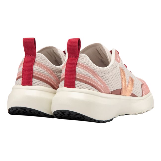 Canary Vegan Lace-Up Sneakers Pink
