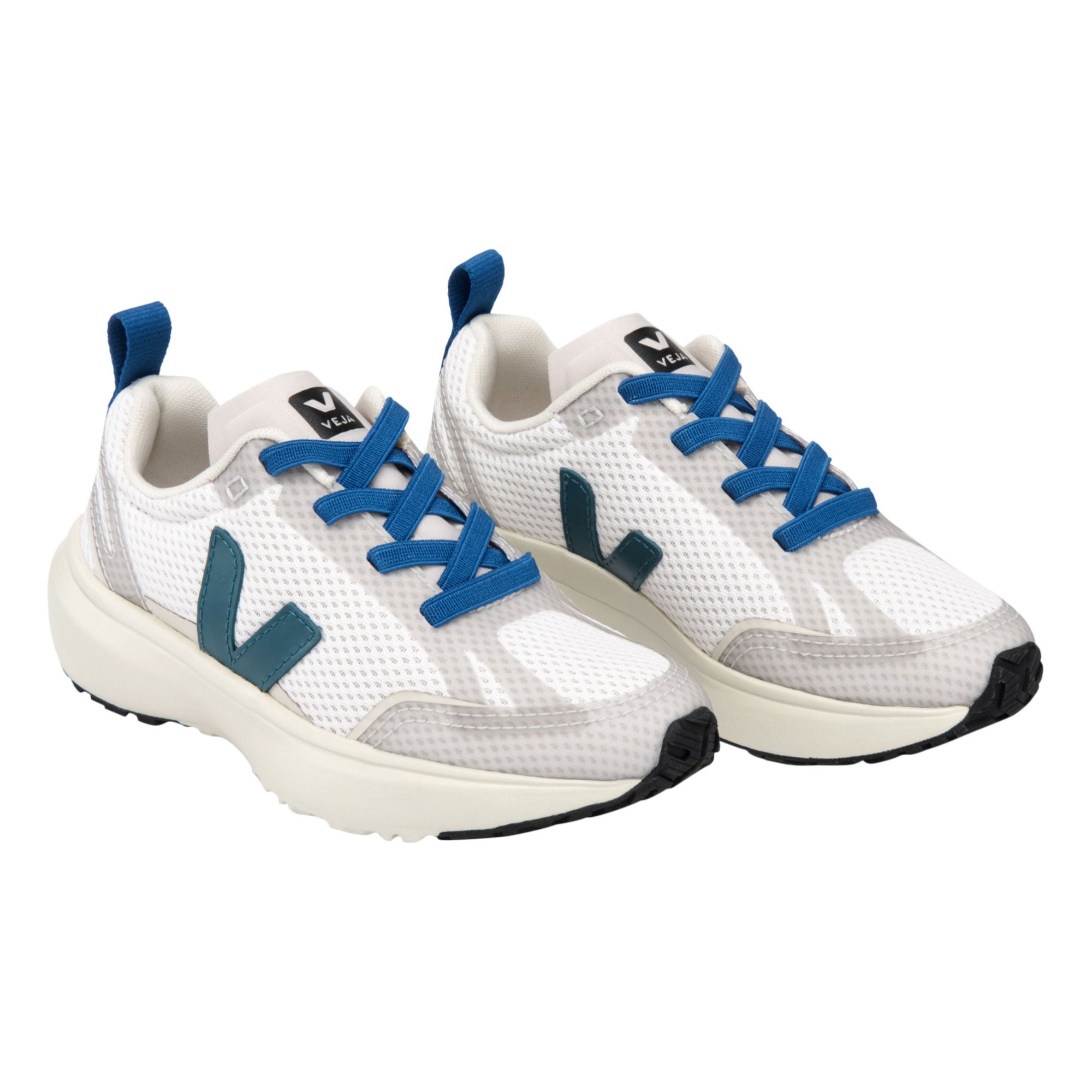 Canary Vegan Lace-Up Sneakers Blue- Product image n°1