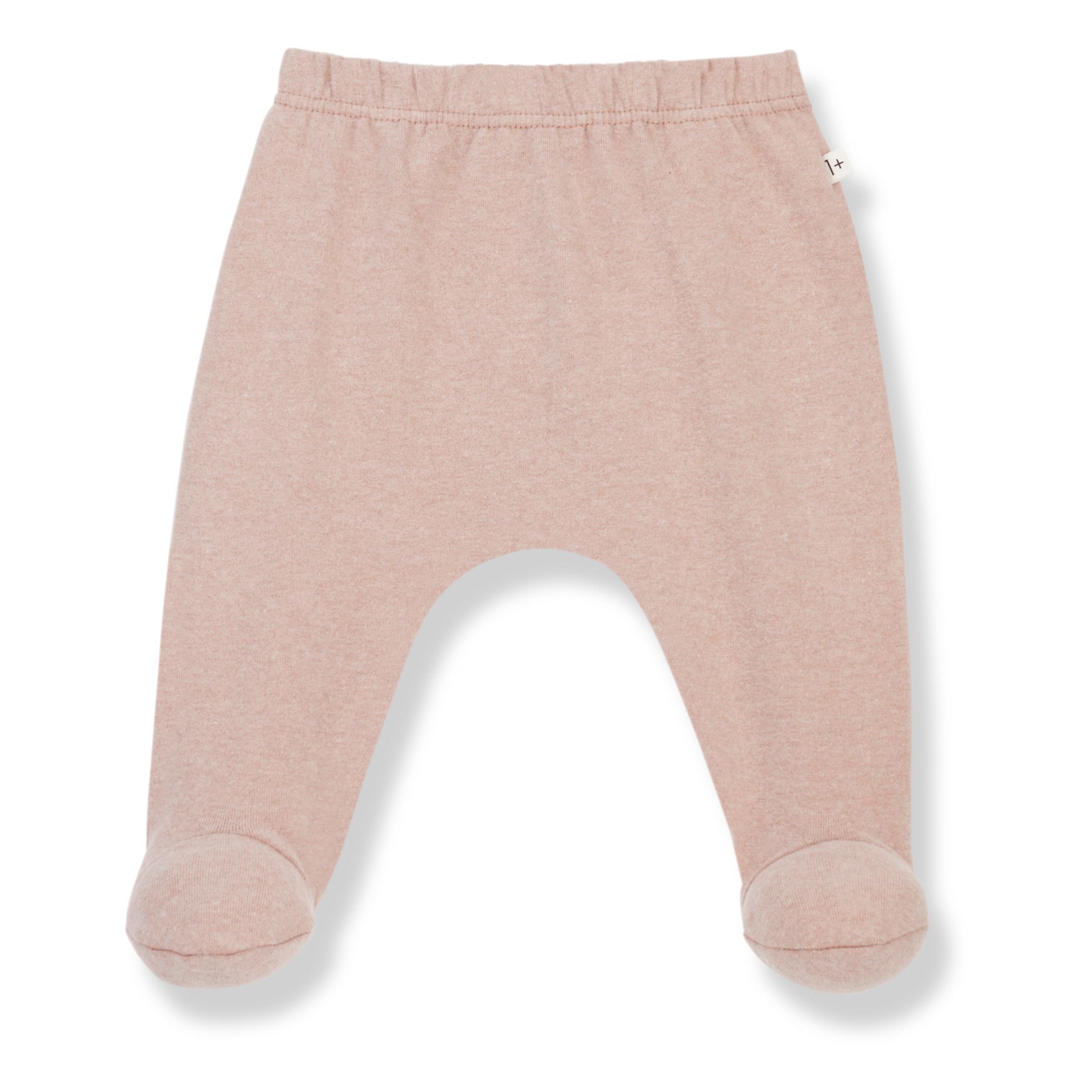1+ in the family - Legging à Pieds Rim - Fille - Rose poudré