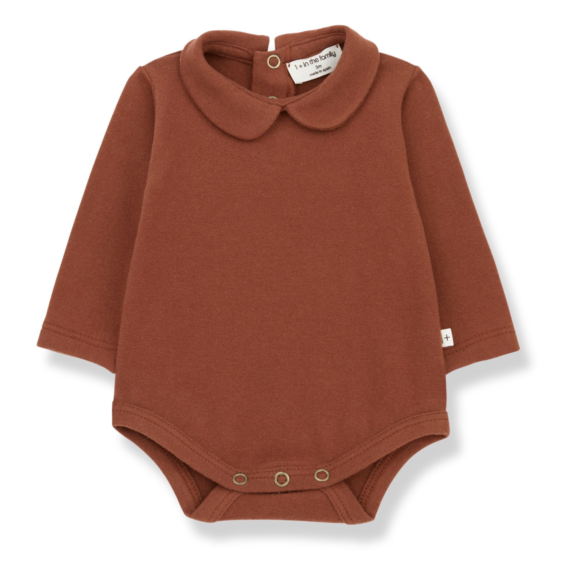 1+ in the family - Body Col Claudine Lourdes - Fille - Terracotta