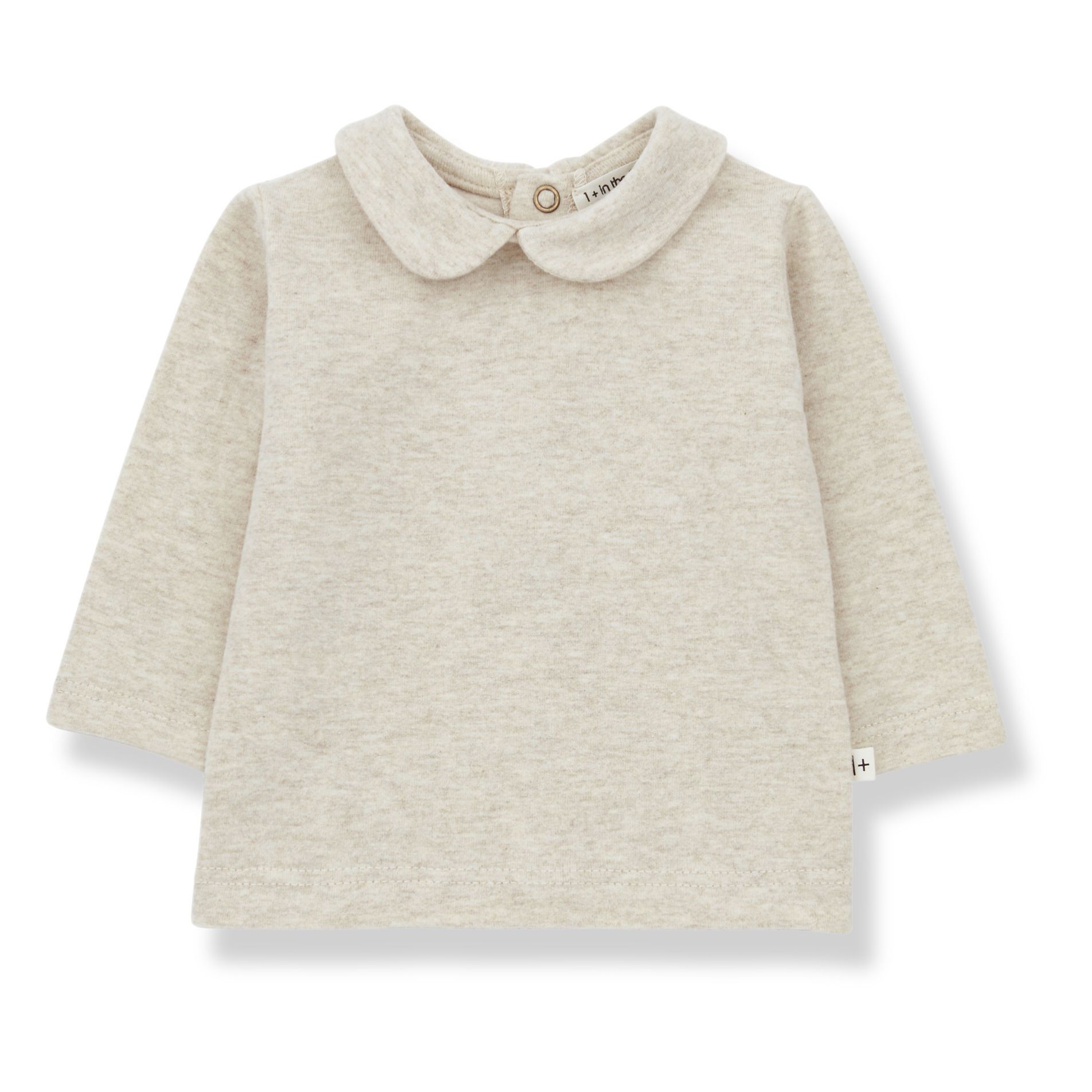 1+ in the family - Blouse Col Claudine Angelica - Fille - Blanc écru