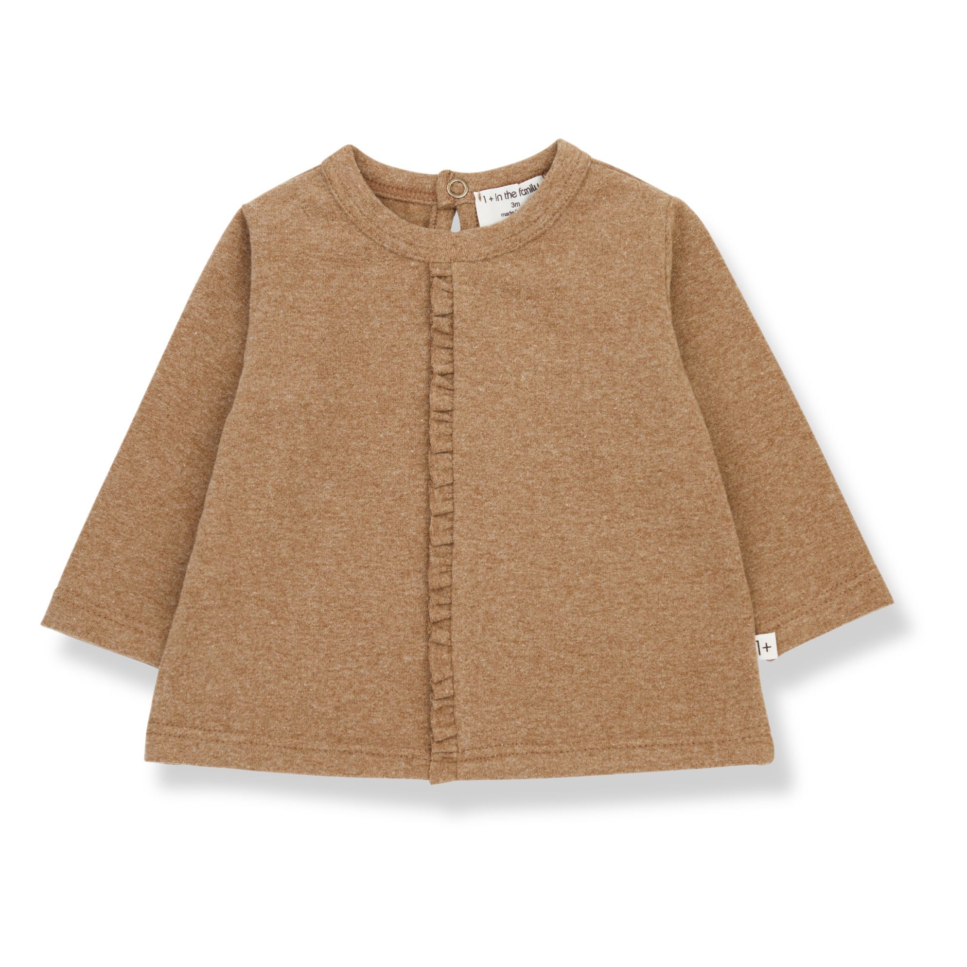 1+ in the family - T-shirt Dalia - Fille - Camel