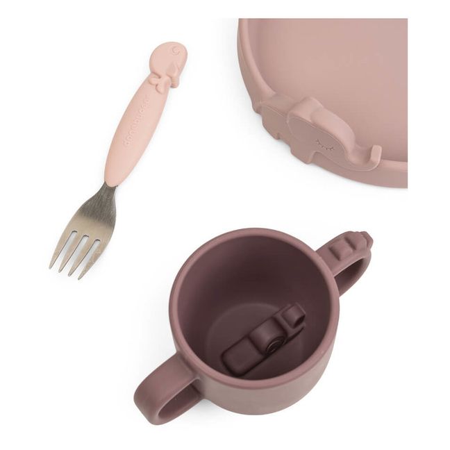 Coffret repas Deer friends  | Blassrosa