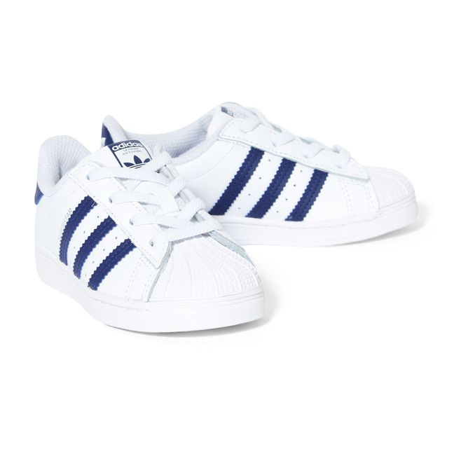 Superstar Lace-up Sneakers Navy blue