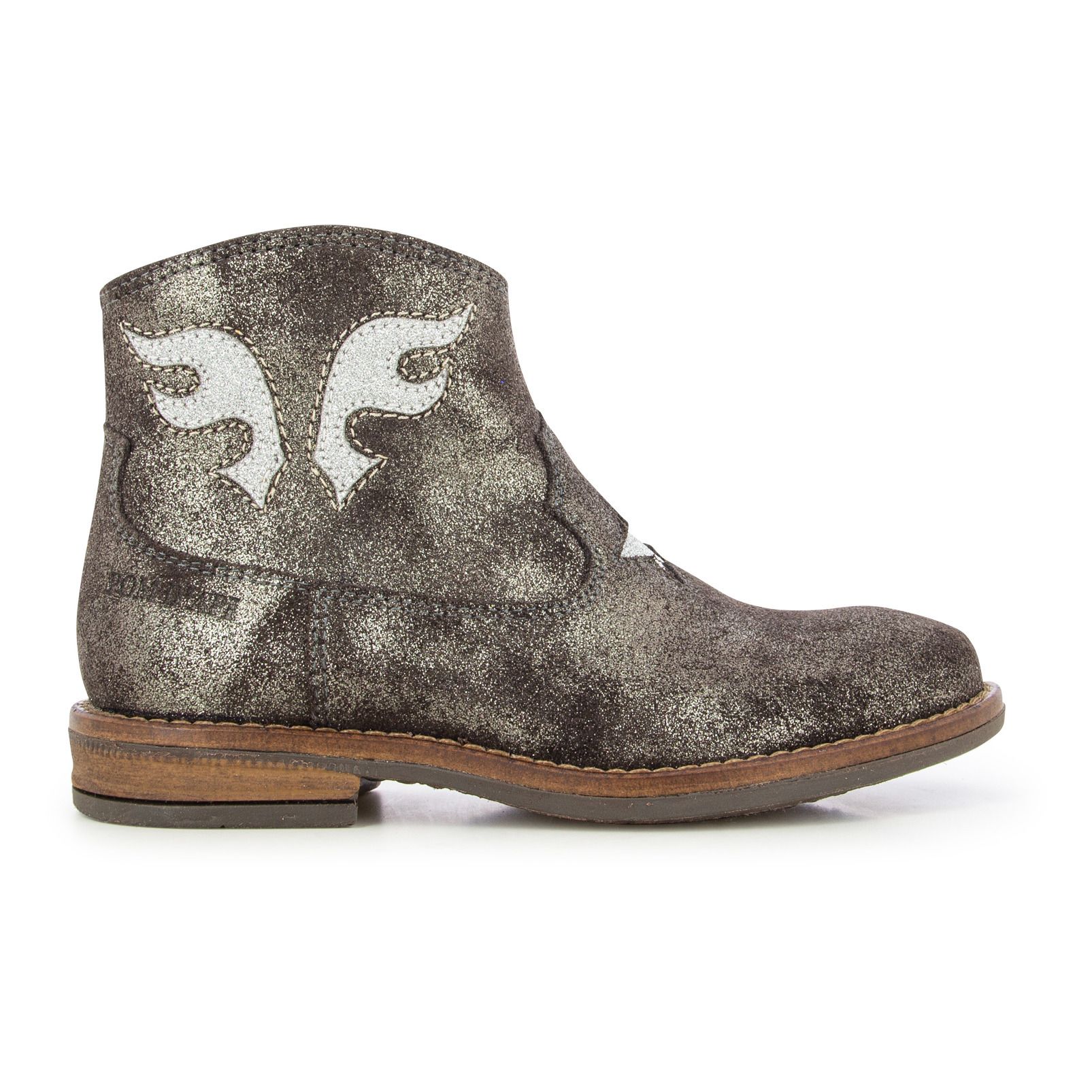 Pom d'Api - Boots Billy West Zip - Fille - Chocolat