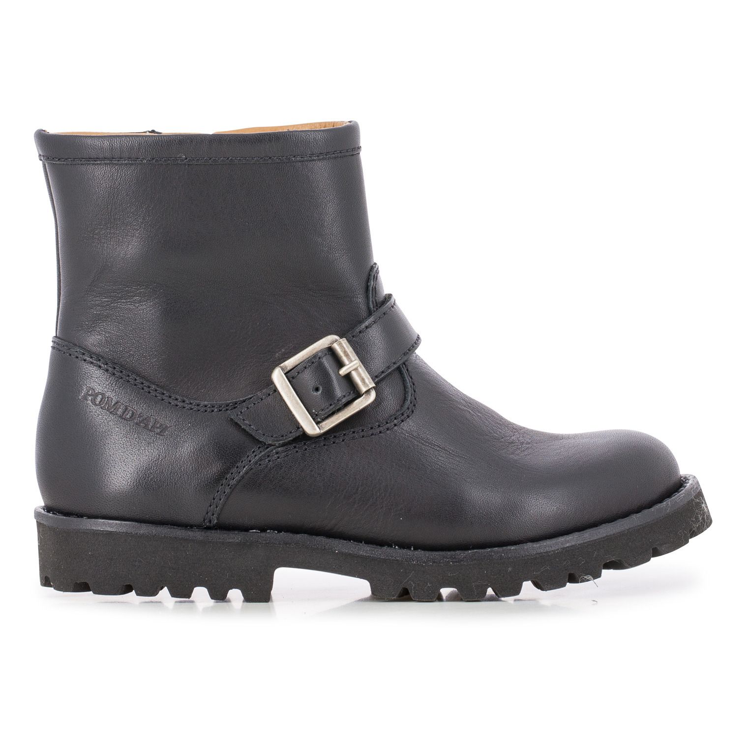 Pom d'Api - Boots Roadster Ride Zip - Fille - Noir