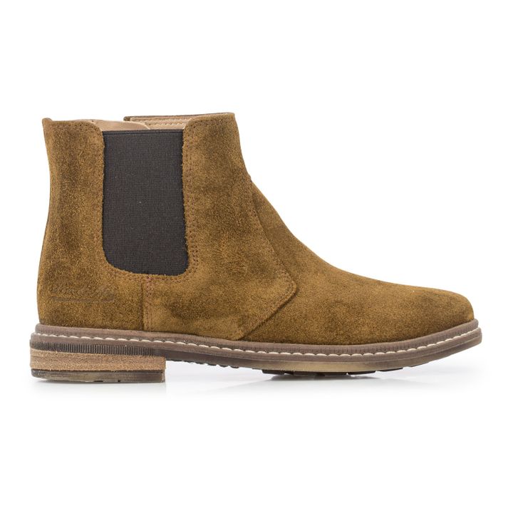 Brother Jod Zip-Up Chelsea Boots | Caramel- Product image n°0