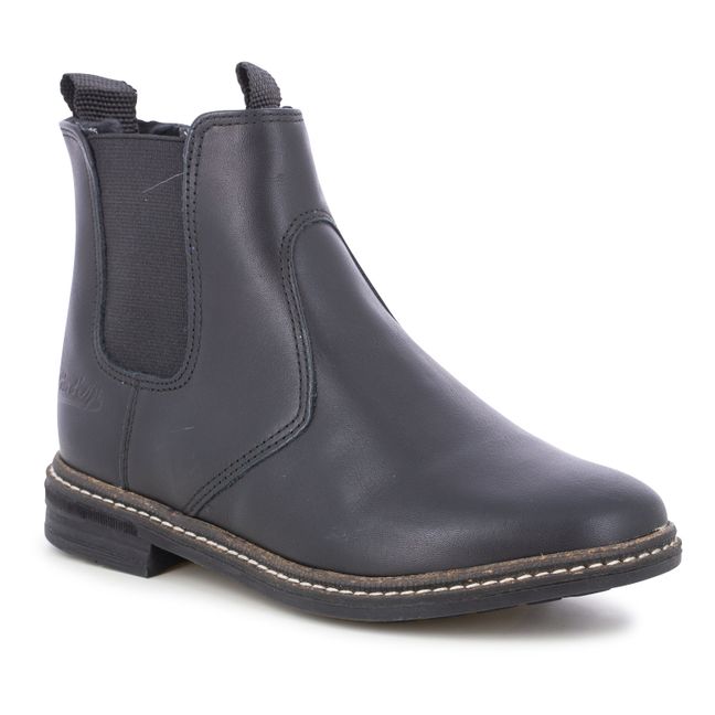 Brother Jod Zip-Up Wool-Lined Chelsea Boots | Black