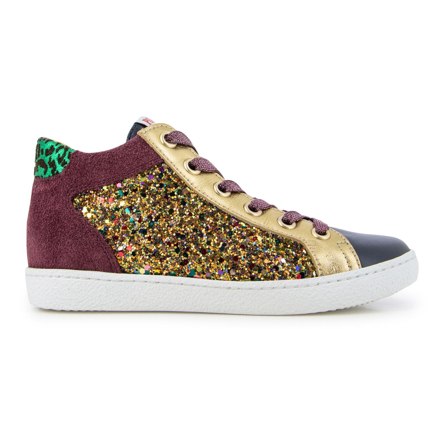 Top Zippy Sneakers Gold- Product image n°0