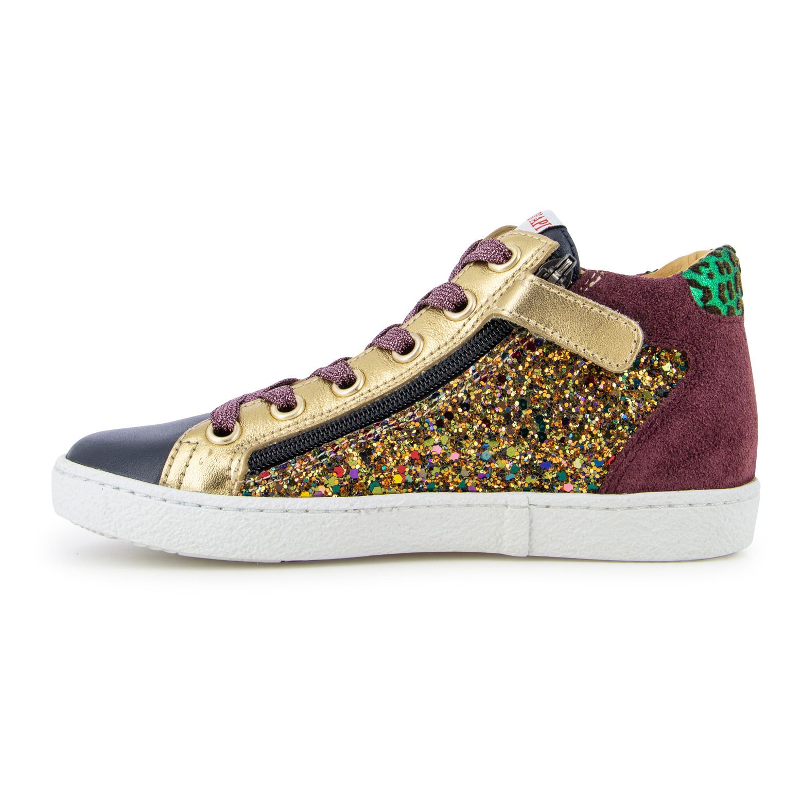 Top Zippy Sneakers Gold- Product image n°2
