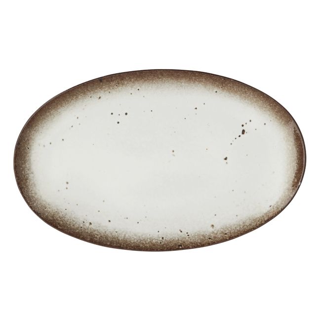 Oval Dish White