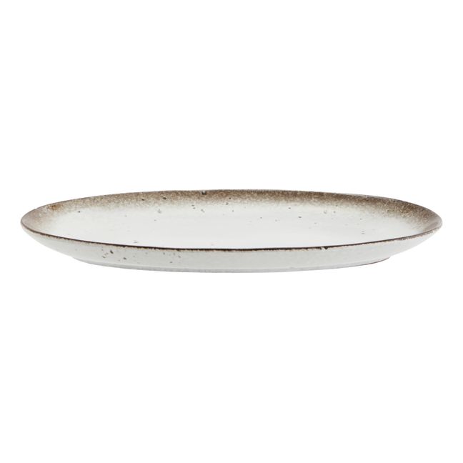 Oval Dish | White