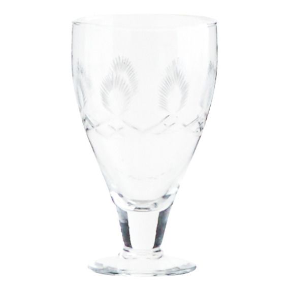 Madam Stoltz - Verre à motifs - Naturel