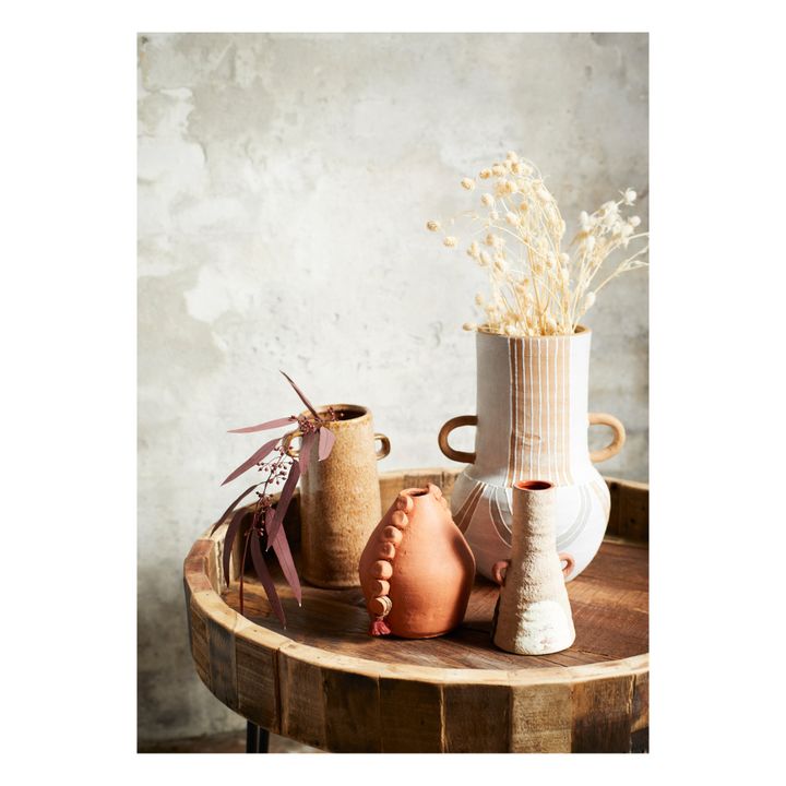 Ceramic Vase Brown- Product image n°1