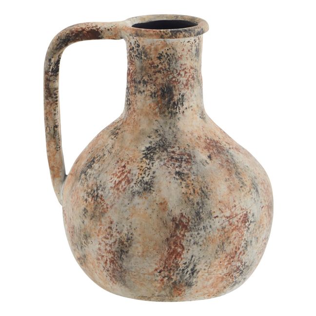 Terracotta Vase with Handles | Beige