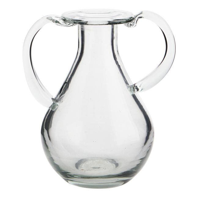 Glass Vase with Handles