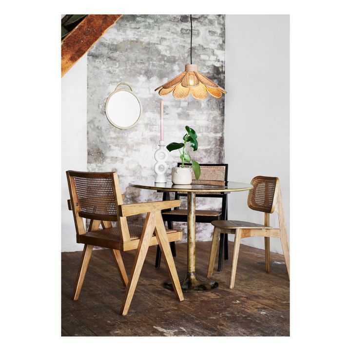 Gepolsterter Stuhl | Schwarz- Produktbild Nr. 2