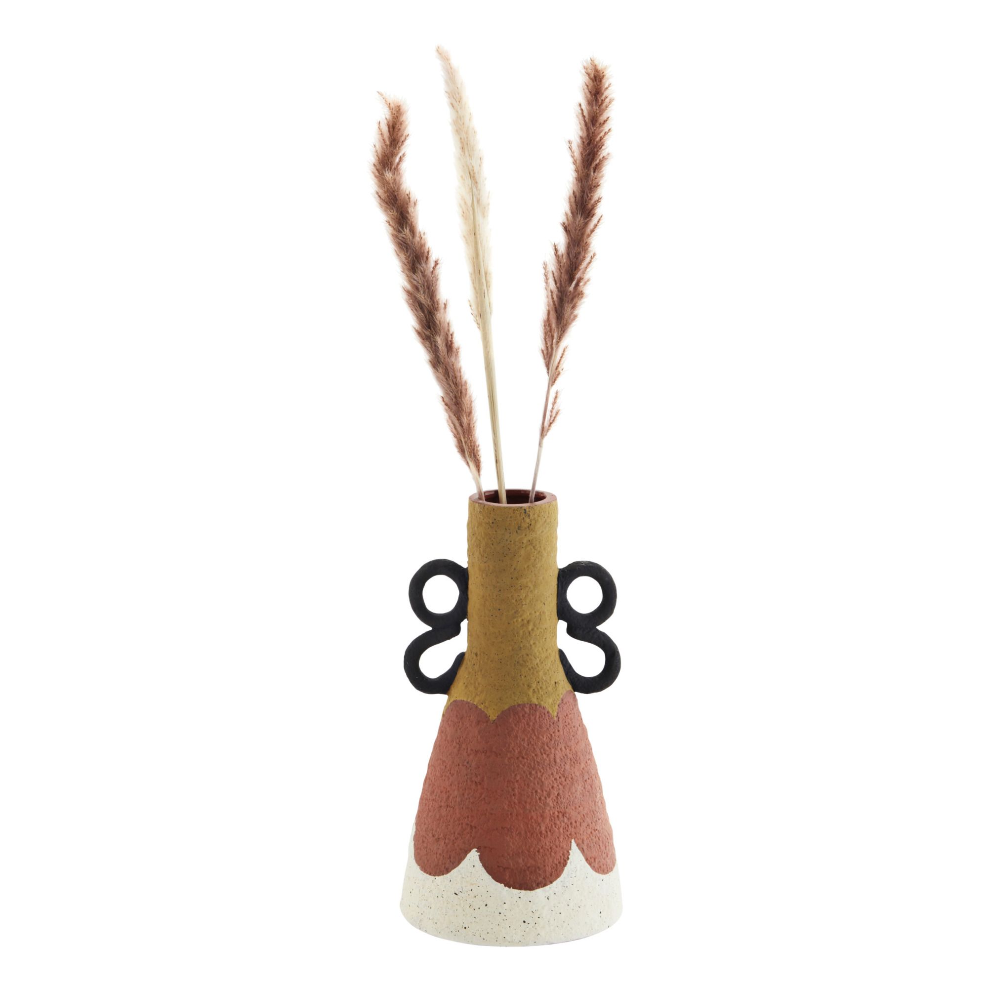 Vase en terracotta avec anses Terracotta- Image produit n°1