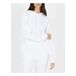 Brooklyn Oversized Hooded Sweatshirt White- Miniature produit n°0