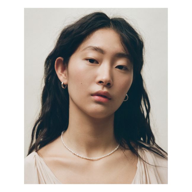 Renata Pearl Necklace | White