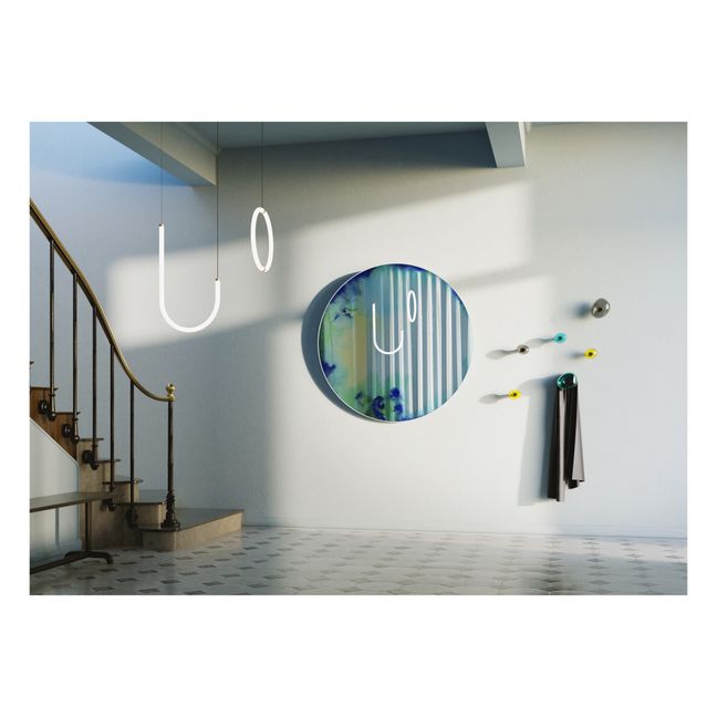 Appendiabiti in vetro Bubble - Grande | Blu