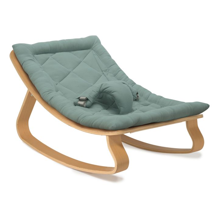 Levo Baby Bouncer Seat Cushion | Storm Grey- Product image n°1