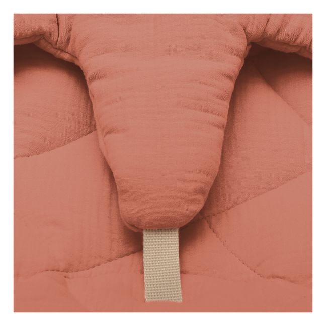 Levo Beech Wood Baby Bouncer | Rosewood